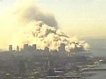 Огромные клубы дыма над Манхэттэном