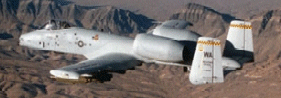 Фронтовой штурмовик ВВС США А-10 "Thunderbolt"