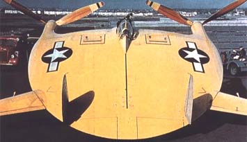 "Летающий блинчик" образца 1942 года с трёхлопастными деревянными винтами