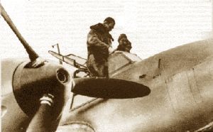 Мессершмитт Bf-110, на котором Рудольф Гесс улетел в Англию