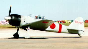 А6М2 ЗЕРО - японский истребитель, господствовавший в небе Тихого океана в первый год войны