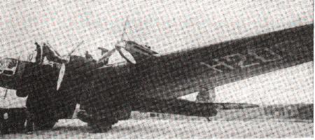 Один из последних снимков самолёта ДБ-А Н-209
